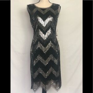 HP🔥Patra Glamorous Sequin Cocktail Dress 6 HP🔥